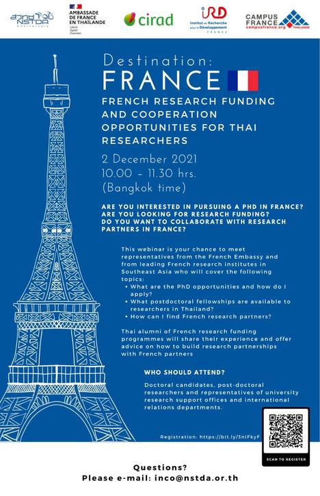 research grant french translation